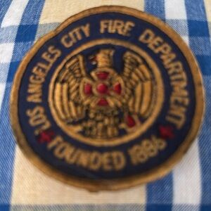 Vintage Los Angeles City Fire Department Patch